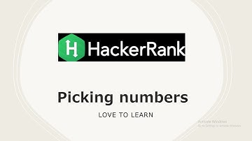 #PickingNumbers #hackerrank Picking Numbers hackerrank solution in Java