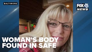 Woman’s body found in safe in Baltimore: ‘This has been a nightmare’