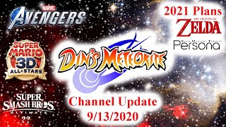 Channel Update 9/13/2020 | Marvel Avengers, Super Mario 3D All-Stars, etc.