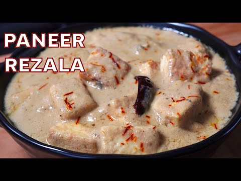 PANEER REZALA Recipe With VEGAN Options  Mughlai Paneer Recipe