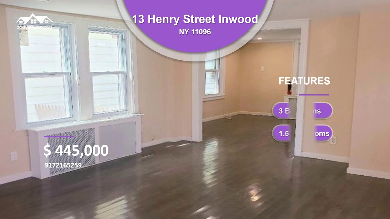 New York 13 Henry Street Inwood NY 11096 Bedrooms 3 Bathrooms 1 5 YouTube