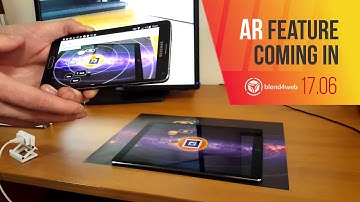 New Augmented Reality feature in Blend4Web