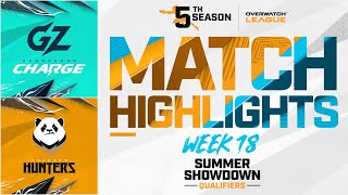 @GZCharge vs @ChengduHunters | Summer Showdown Qualifiers Highlights | Week 18 Day 1