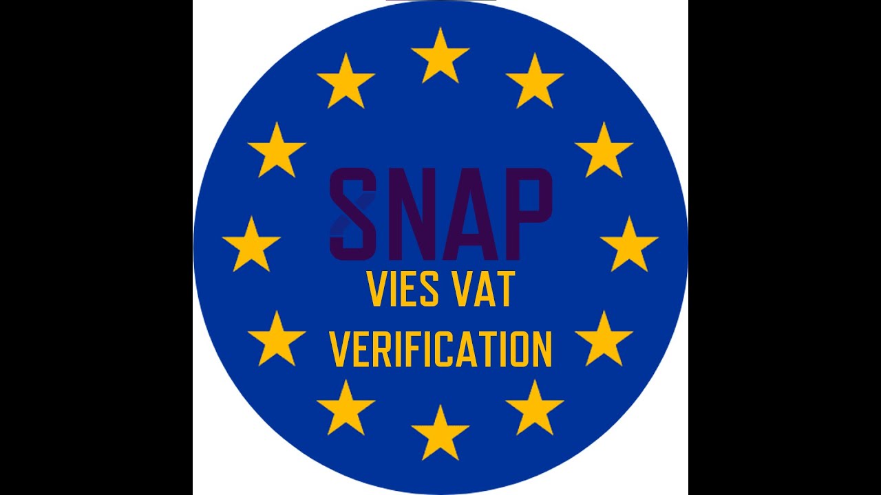 VIES VAT Verification - YouTube