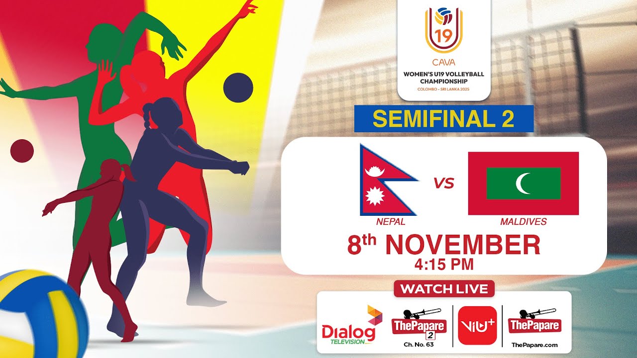 Nepal vs Kyrgyzstan – Final - CAVA Women's U19 Volleyball Championship 2025