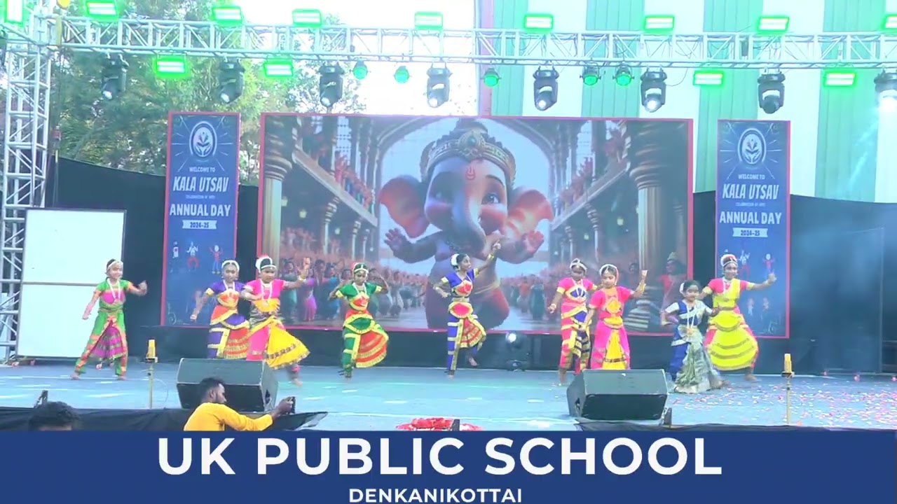 Graceful Classical Welcome Dance | Kala Utsav 2024-25 | UK Public School 