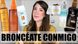 MIS TRUCOS Y CONSEJOS PARA BRONCEARME!!!