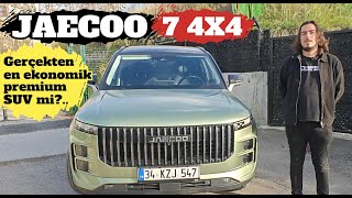 Test Jaecoo 7 4X4 I Türkiyenin En Ekonomik Premium Suv Modelini Inceledik I Jaecoo