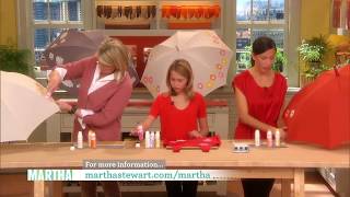 Diy Painted Umbrellas With Jodi Levine Martha Stewart