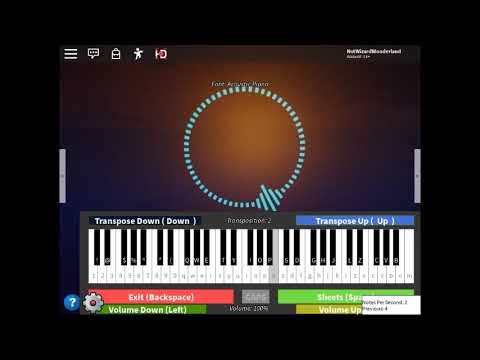 Roblox Piano Senorita Sheets In Desription Youtube