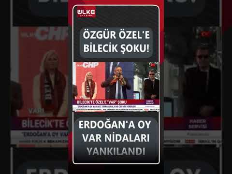 Özgür Özel'e Bilecik'te