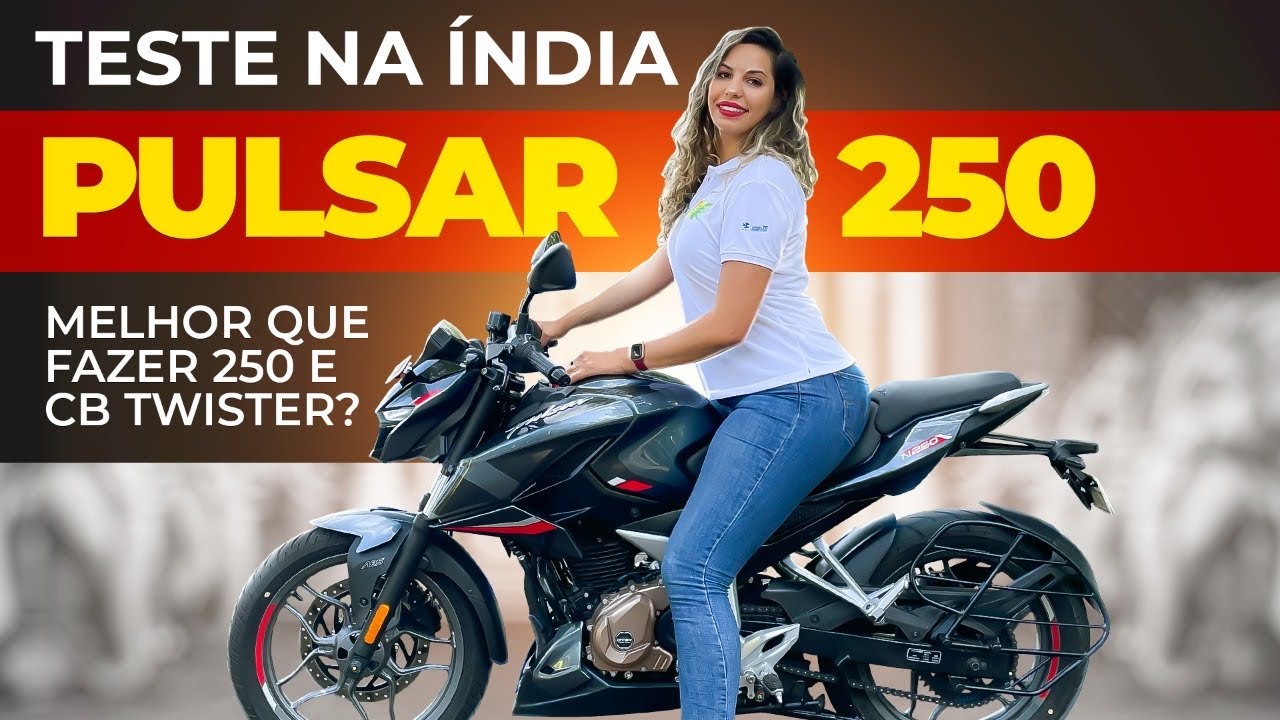 TESTE PULSAR 250 - MELHOR QUE FAZER E TWISTER? BAJAJ PULSAR 250 | LANÇAMENTO
