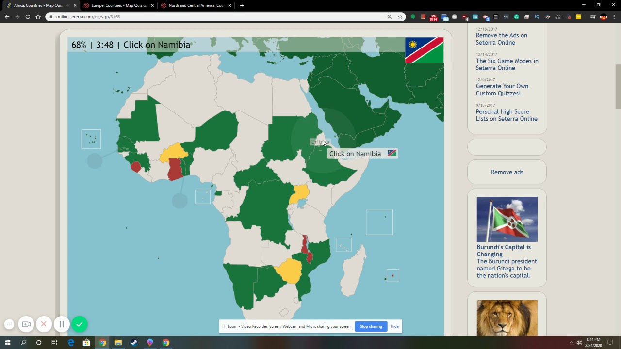 Guessing ALL African Countries! (QUIZ) YouTube