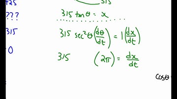 MCV4U Unit 5 Day 4c Applications Trig Ex 2 Video Lesson
