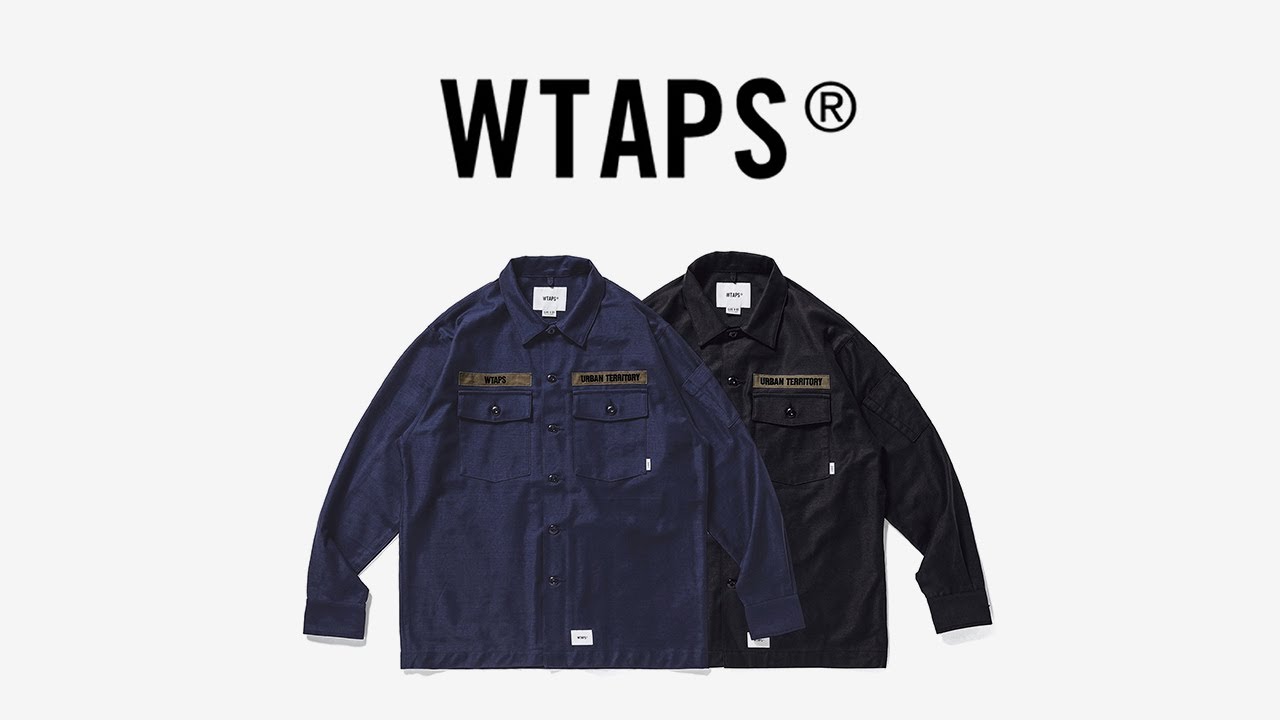 S 20AW WTAPS BUDS / LS / COTTON. SATIN-