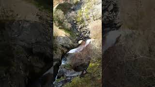 Stunning view of Aber Waterfalls.🌊 #wales #waterfall #waterfalls #ukattractions #visitwales