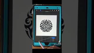 How to make an outline from an image in procreate for tattoo art