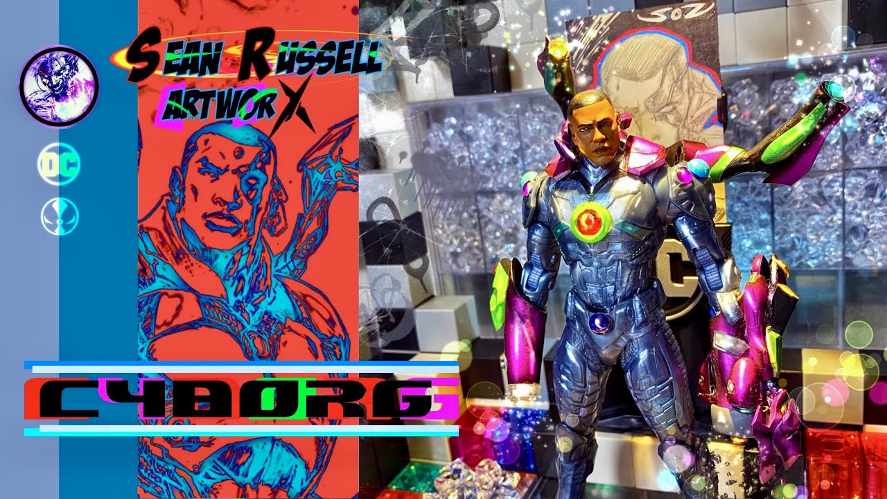 Cyborg Dc Multiverse McFarlane Custom - YouTube