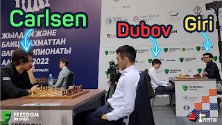 Trolling Magnus Carlsen is not so easy | Carlsen vs Martirosyan + Dubov + Giri | Commentary by Sagar