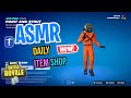 ASMR Fortnite NEW Point and Strut Emote! Daily Item Shop 🎮🎧 Relaxing Whispering 😴💤