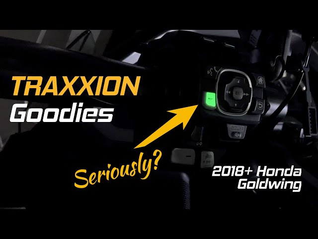 Goodies From Traxxion Dynamics For My 2018 Honda Goldwing class=
