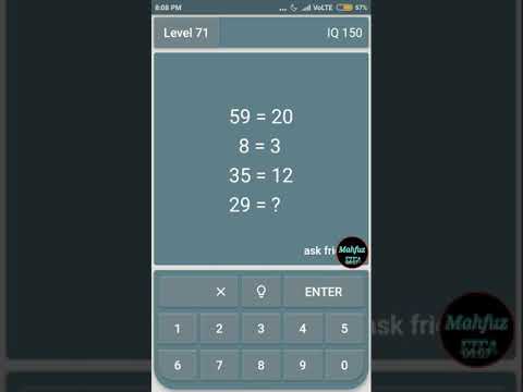 Math Riddles Level 71 🎮🎮 Math Riddles: IQ Testest || Math brain || offline games || mahfuz FIFA