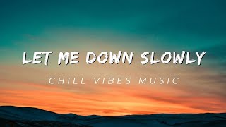 Alec Benjamin - Let Me Down Slowly ( Lyrics)