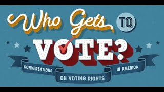 "Who Gets to Vote?" Session 3: Carol Anderson's "One Person, No Vote"
