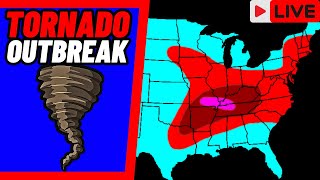 TORNADO OUTBREAK Likely Today... LIVE WEATHER CHANNEL