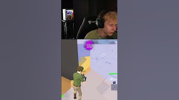 He got clipped in 1v1.lol 🤣😭 #shorts #fortnite #mrsavage