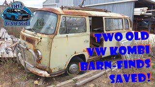 SE4 EP4 The OH2 Garage 2 VW Kombi Barn-finds discovered and saved!