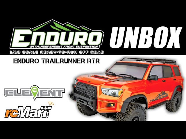 Element Enduro Trailrunner 4x4 1/10 RTR Trail Truck 40106 Unbox