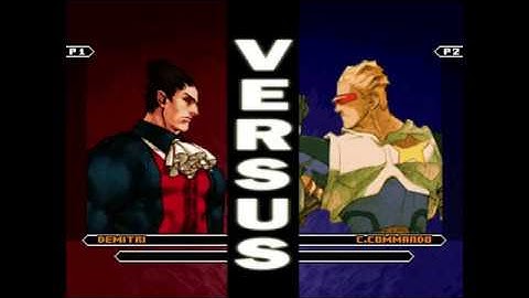 CVS2 Demitri  m.u.g.e.n. gameplay