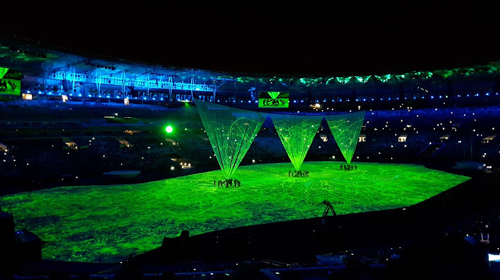 Abertura das Olimpíadas - Rio 2016