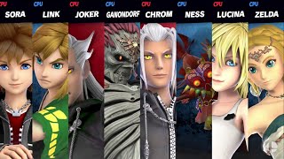 Super Smash Bros. Ultimate Mods Kingdom Hearts Vs Legend Of Zelda - Round 4