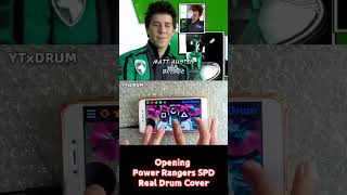 Opening Power Rangers Spd Cover Real Drum