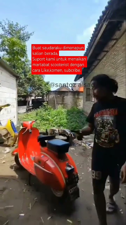secooterist viral #scooterist #viralvideo #vespa #antingemis #vespastyle  #shorts