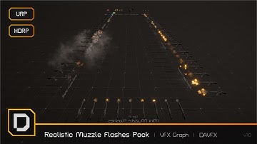 Realistic Muzzle Flashes Pack - Showcase
