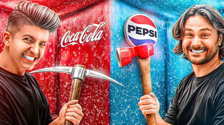 100 Layers of Coke vs Pepsi!