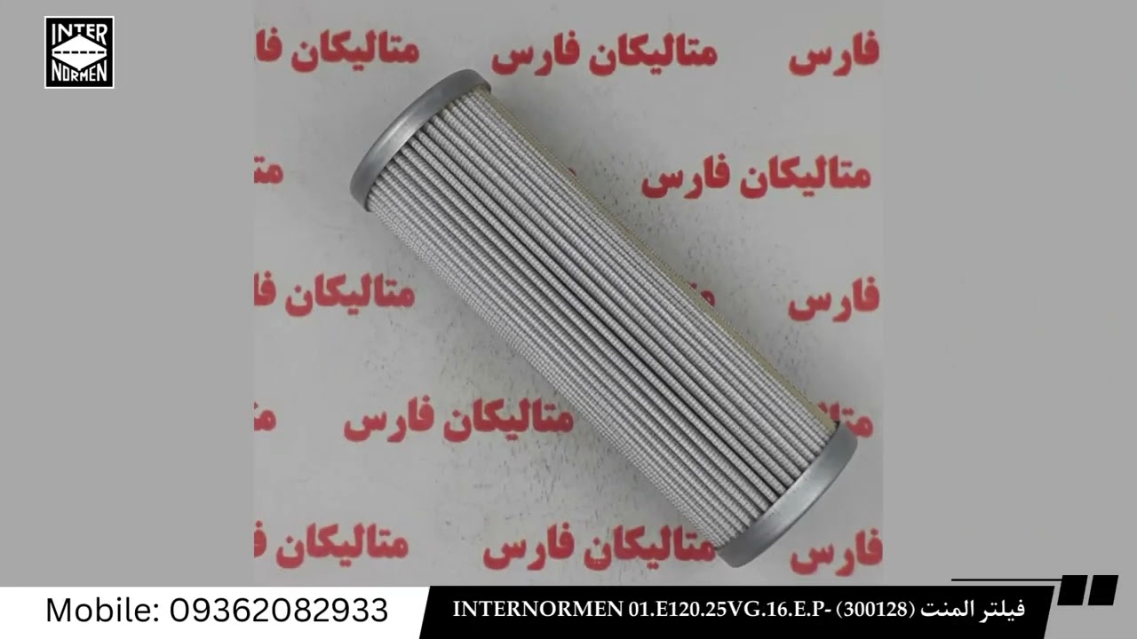فیلتر المنت INTERNORMEN 01 E120 25VG 16 E P  300128