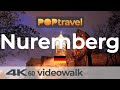 Walking in NUREMBERG / Germany - An Evening in the Old Town - 4K 60fps (UHD)