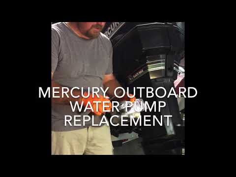 How to Replace a Mercury BlackMax Outboard Water Pump/ bass boat restoration