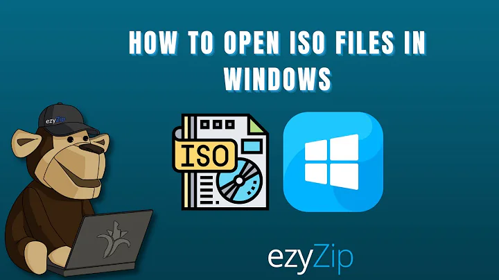 How To Open ISO Files in Windows | Extract ISO Files