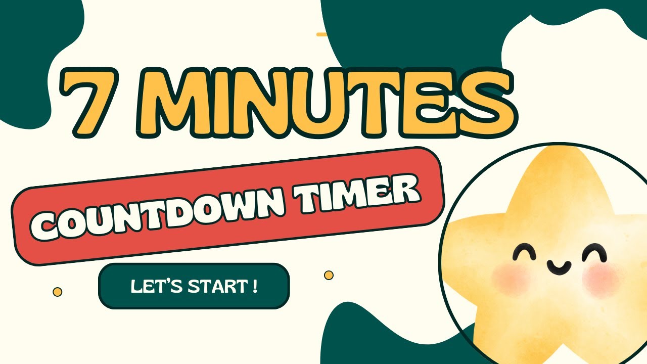STAR COUNTDOWN ! 7 MINUTES 