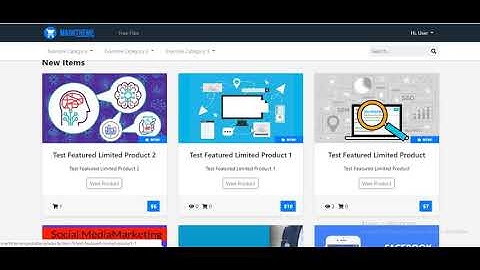 Loja dos Templates - Marktheme marketplace script php