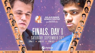 Champions Chess Tour: Julius Baer Generation Cup | Finals, Day 1 | Tania Sachdev & Peter Leko