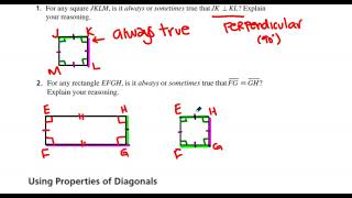 IM2F Special Parallelograms with a Focus on Rhombus