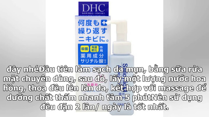 Dhc acne control fresh lotion review năm 2024