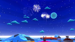 Real Coaster: Idle Game (Android Gameplay) Winter Mountain Part 1/6 screenshot 2