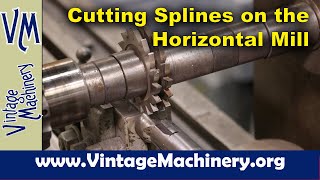 Kearney & Trecker Low Lead Attachment Drive Shaft - Cutting Splines
